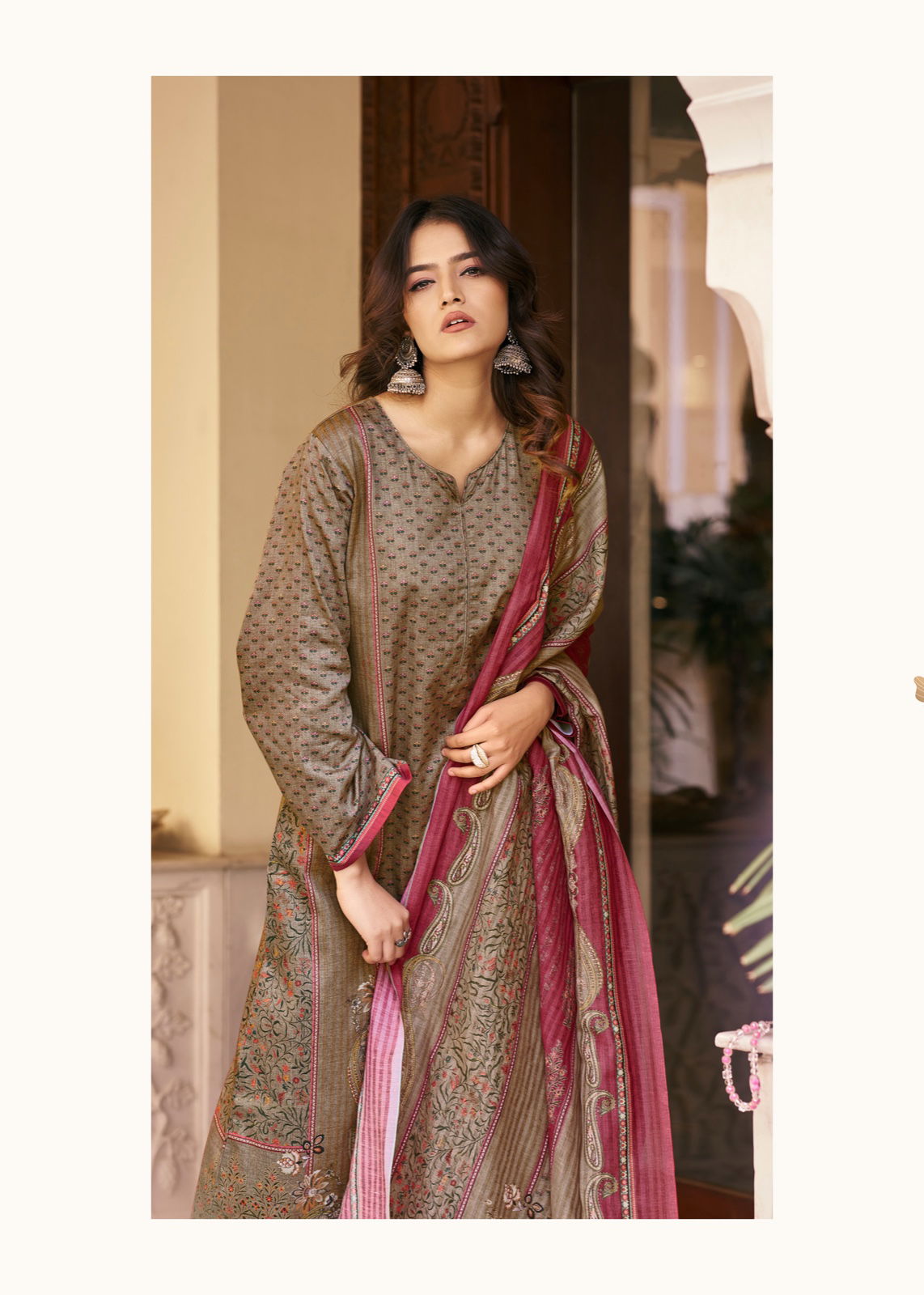 Charm By By Prm Printed Heavy Pure Jam Cotton Dress Material Wholesale Suppliers In Mumbai